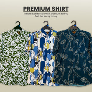 তিন পিস হাফ স্লিভ কম্বো শার্ট